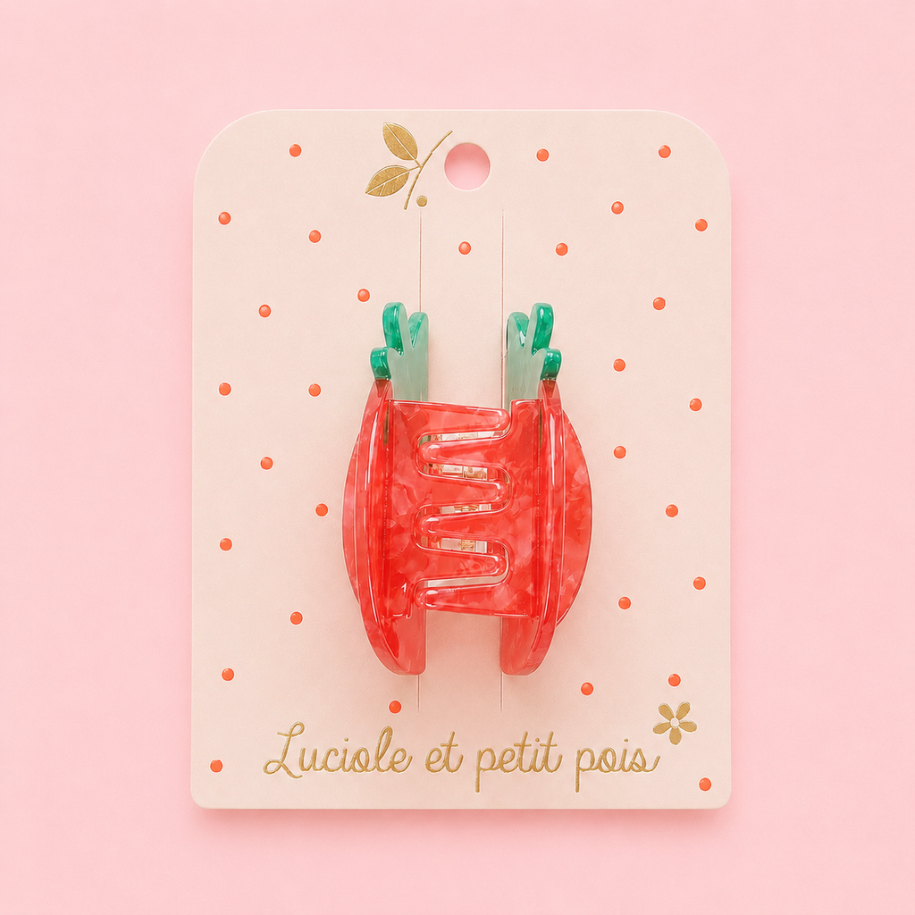 Pinza per capelli – Tomi il pomodoro 🍅