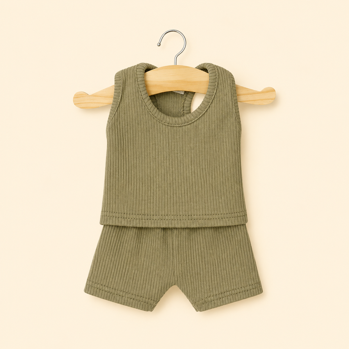 Completo Marcel in maglia a costine