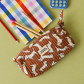 Astuccio scolastico Bassotto marrone