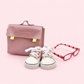 Set accessori Mini Pachas – Borsa, Scarpe e Occhiali