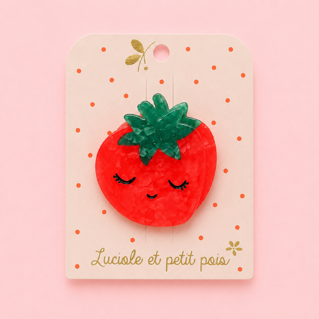 Pinza per capelli – Tomi il pomodoro 🍅