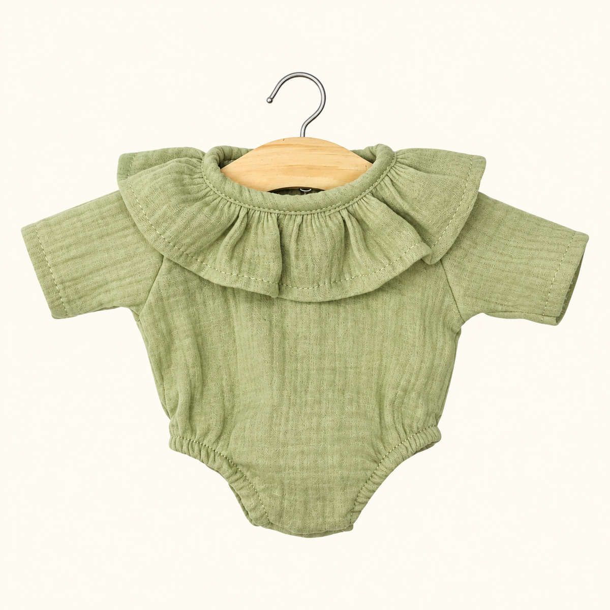 Barboteuse Collette in garza di cotone per bambole Minikane