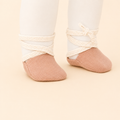 Chaussons de danse à lacets en jersey pour poupées Minikane