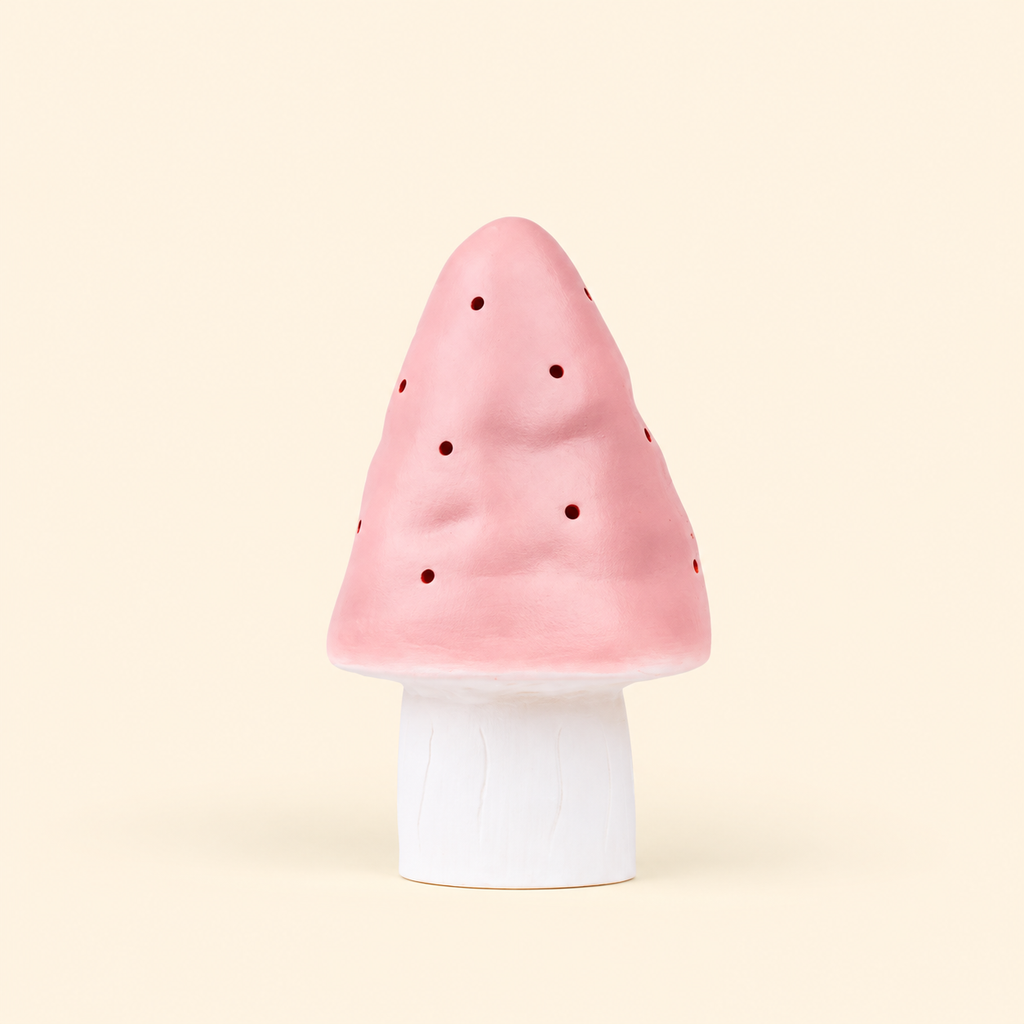 Lampada da notte a fungo piccola – Rosa Vintage